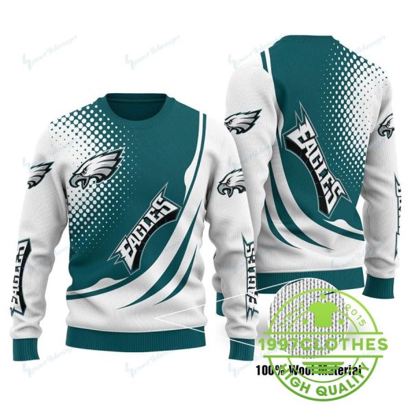 Philadelphia Eagles Ugly Sweater, Philadelphia Eagles Ugly Sweater, NFL Ugly Sweater