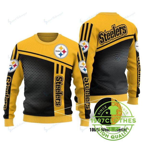 Pittsburgh Steelers Ugly Sweater, Pittsburgh Steelers Ugly Christmas Sweater, NFL Ugly Sweater