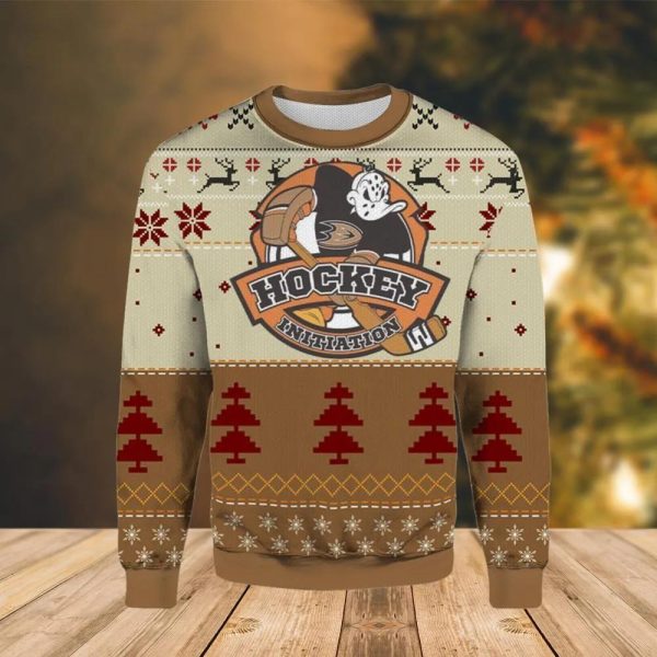 Anaheim Ducks Hockey Ugly Christmas Sweater, Anaheim Ducks Ugly Sweater, NHL Ugly Sweater