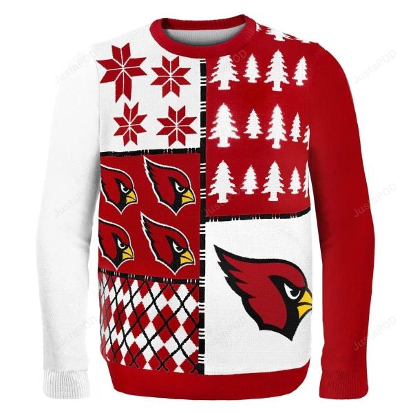 Arizona Cardinals NFL Ugly Christmas Sweater, Arizona Cardinals Ugly Sweater, NFL Ugly Sweater