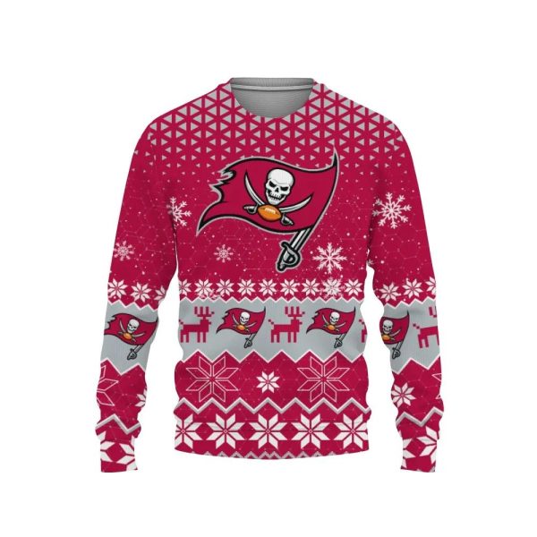 Tampa Bay Buccaneers Ugly Christmas Sweater, Tampa Bay Buccaneers Ugly Sweater, NFL Ugly Sweater