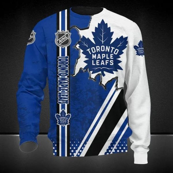 Toronto Maple Leafs Ugly Christmas Sweater, Toronto Maple Leafs Ugly Sweater, NHL Ugly Sweater