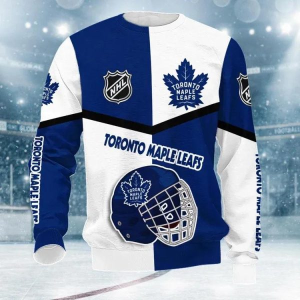 Toronto Maple Leafs Ugly Christmas Sweater, Toronto Maple Leafs Ugly Sweater, NHL Ugly Sweater