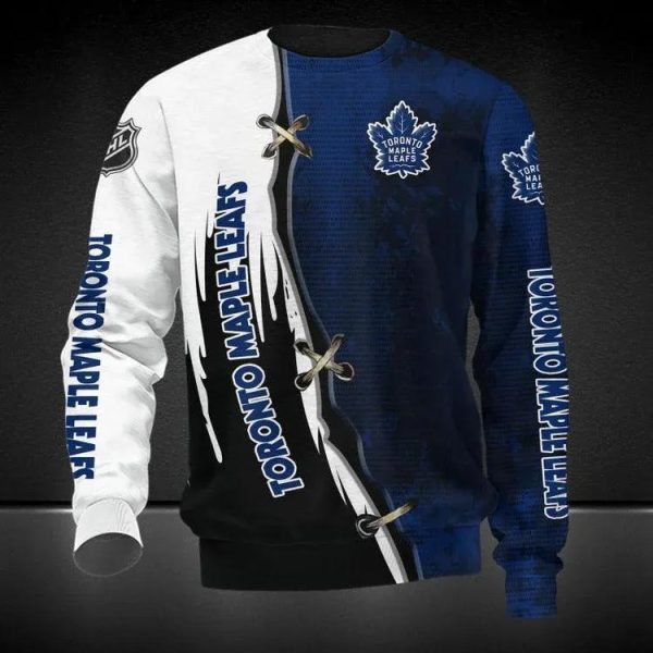 Toronto Maple Leafs Ugly Christmas Sweater, Toronto Maple Leafs Ugly Sweater, NHL Ugly Sweater