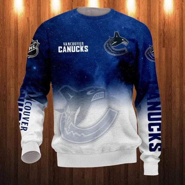 Vancouver Canucks Ugly Christmas Sweater, Vancouver Canucks Ugly Sweater, NHL Ugly Sweater